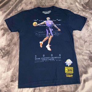 VTG 2000 Mitchell & Ness Vince Carter NBA Slam Dunk Contest Champion T-Shirt Med